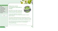 Desktop Screenshot of gesunddurchfitness.de